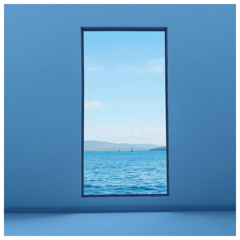 Couvre-lit matelassé pour fenêtre Ocean View toutes tailles, Double