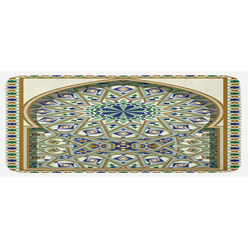 Traditional Synthetic Kitchen Mat