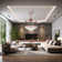 Smart Crystal Luxury Ceiling Fan Light, Suitable For Multiple Scenes With Led