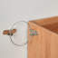 Rangement pour chaussures en bois massif Burlywood