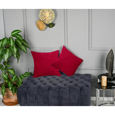 Matte Velvet Cushion Cover - 1 Pc