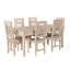 Table de salle à manger en bois de teck Aarohi-452786084-452786081