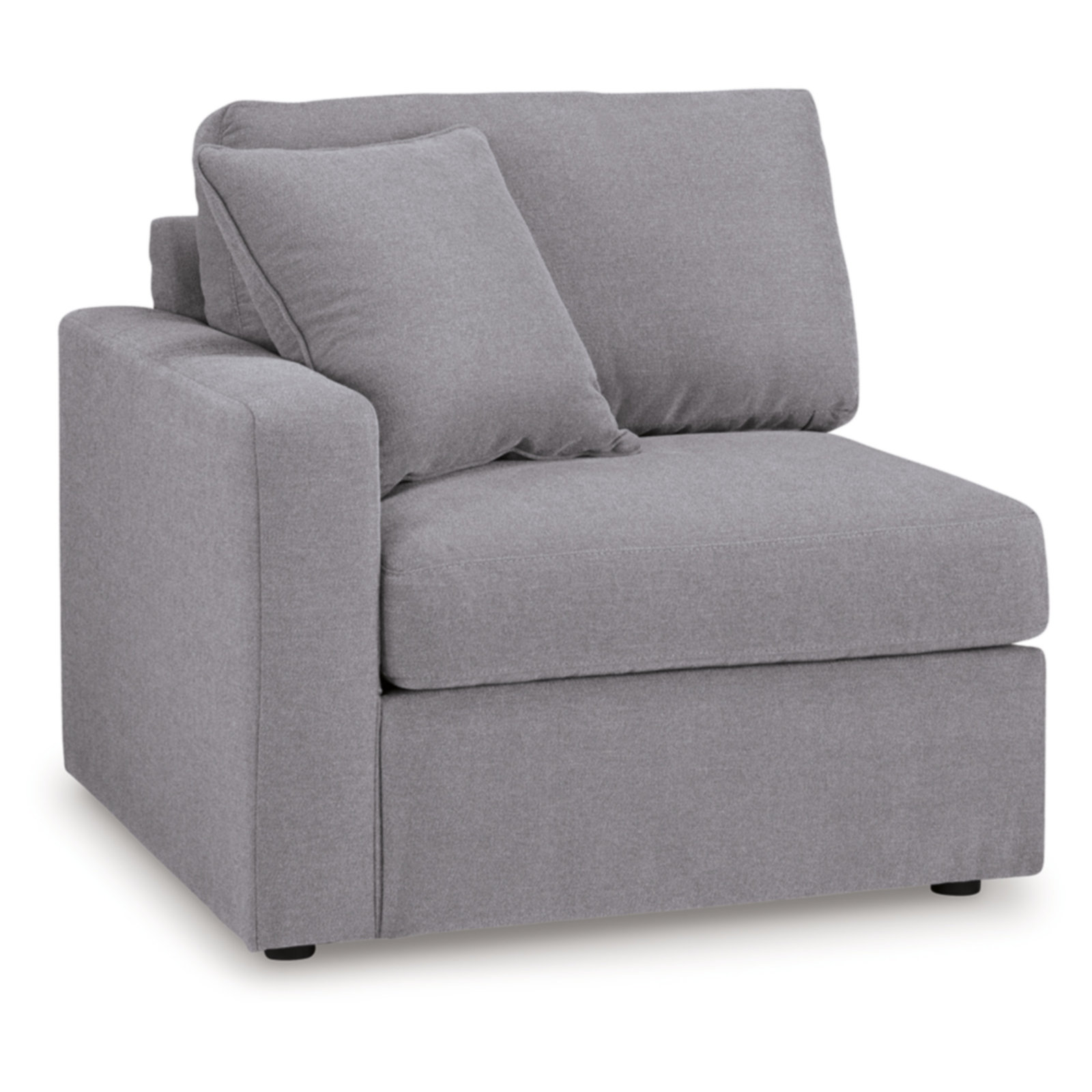 76" Modular Loveseat, Gray