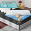 Matelas hybride à ressorts ensachés moyens avec mousse à mémoire de forme certifiée CertiPUR-US-1139133901-1139133906