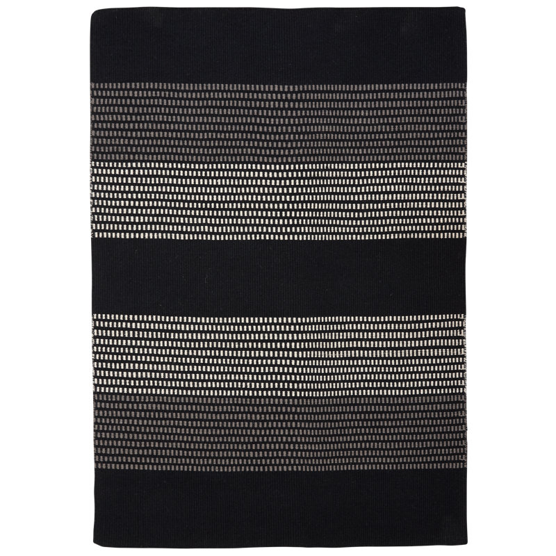 Harrow Striped Wool Hand Woven Area Rug, Rectangle 170 x 240cm