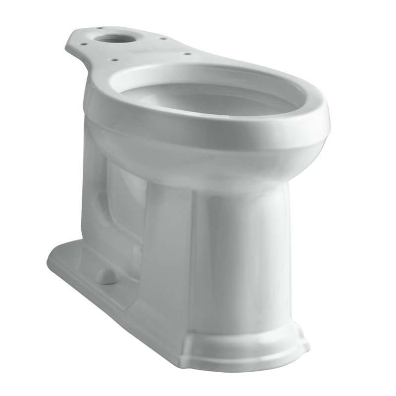 Devonshire Comfort Height Elongated Bowl, Ice Grey