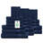 Ensemble de serviettes de bain 100% coton 100% coton luxueusement moelleux Certifié GOTS et OEKO-TEX-88087725