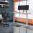 Skyscraper Electric Height Adjustable Standing Desk, Dual Motor and Digital Control with Memory, 72x24, Grey Strand Top with Brushed Silver Frame-765077067-765077057