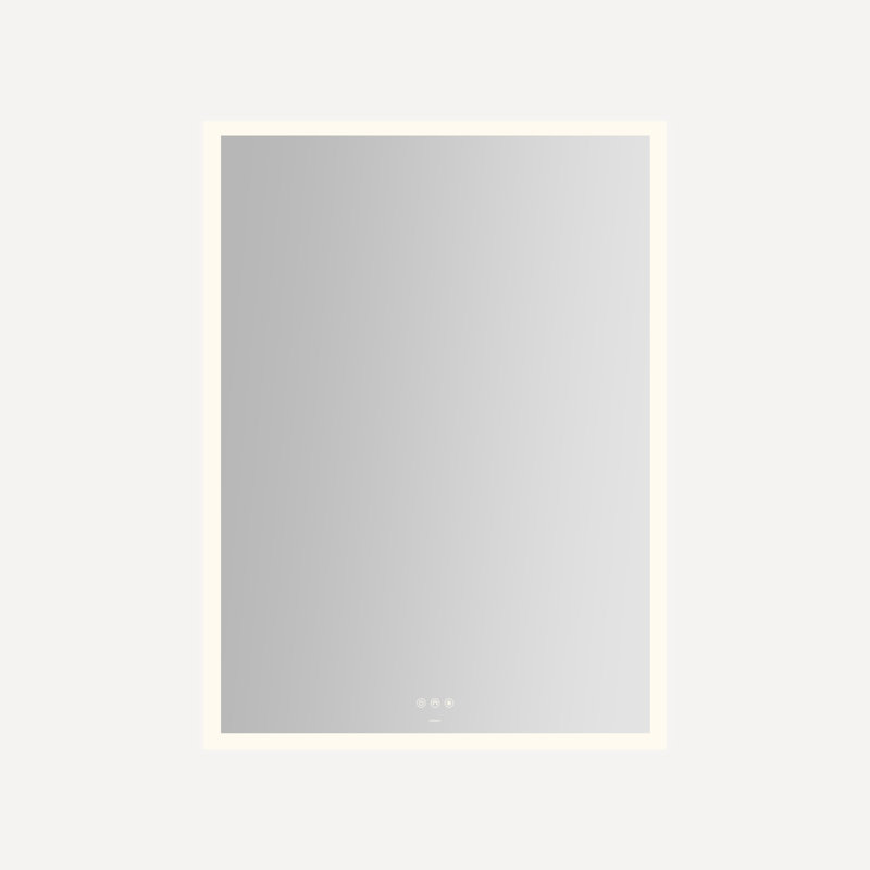 Instinct Lighted Rectangular Mirror, Perimeter Light Pattern, 36" x 48" x 7/8"