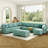 Edorta Upholstered U-Shaped Sectional-1240192670