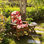 Coussin de siège à haut dossier - Coussin de chaise Adirondack extérieur imperméable pour meubles de patio aux motifs éclatants, rembourrage élastique de qualité supérieure, utilisation multi-scénario