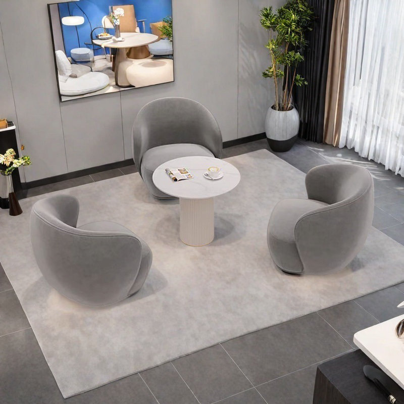 Light luxury fashion leisure sofa set