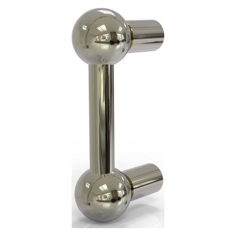 Poignée ronde Gober, Nickel poli