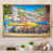 Gold Floater Framed
