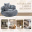 Chenille Bean Bag Chair-430888850