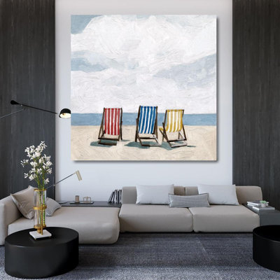 Art sur toile tendue avec Dovecove Scarvey, Emma Gallery: Beach Trip II