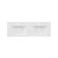 Comptoir de meuble-lavabo double 48 po blanc brillant-101369746-97442276
