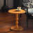 Round Side Table With Spindle Leg