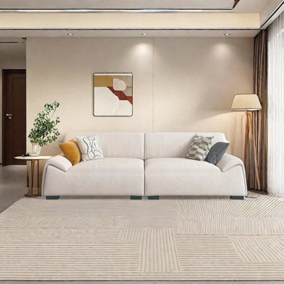 Italian light luxury simple sofa