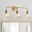 Amoll 24.02" W 3-Light Dimmable Vanity Light