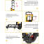 Charriot électrique pliable de 440 lb