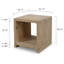 Solid Wood End Table