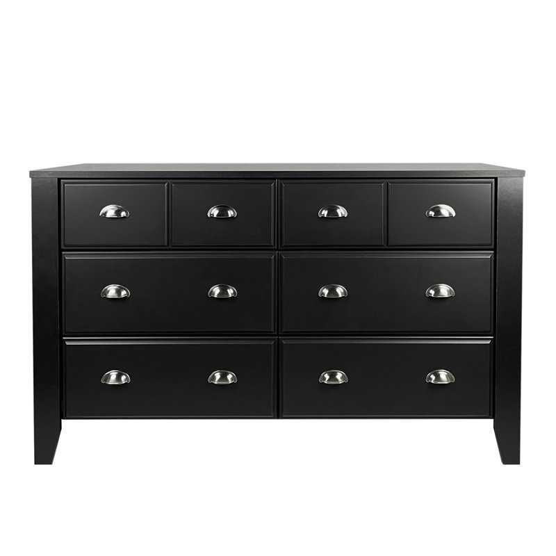 Commode double l 6,5 po Ahvianna, Noir