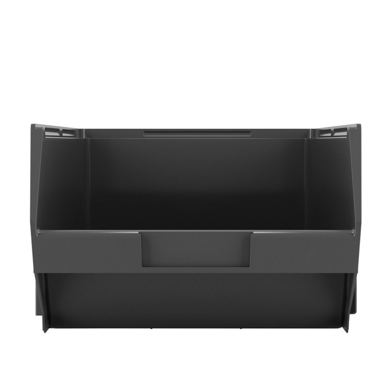 WFX Utility Plastic Decorative Bin, 16cm H x 36cm W x 24cm D