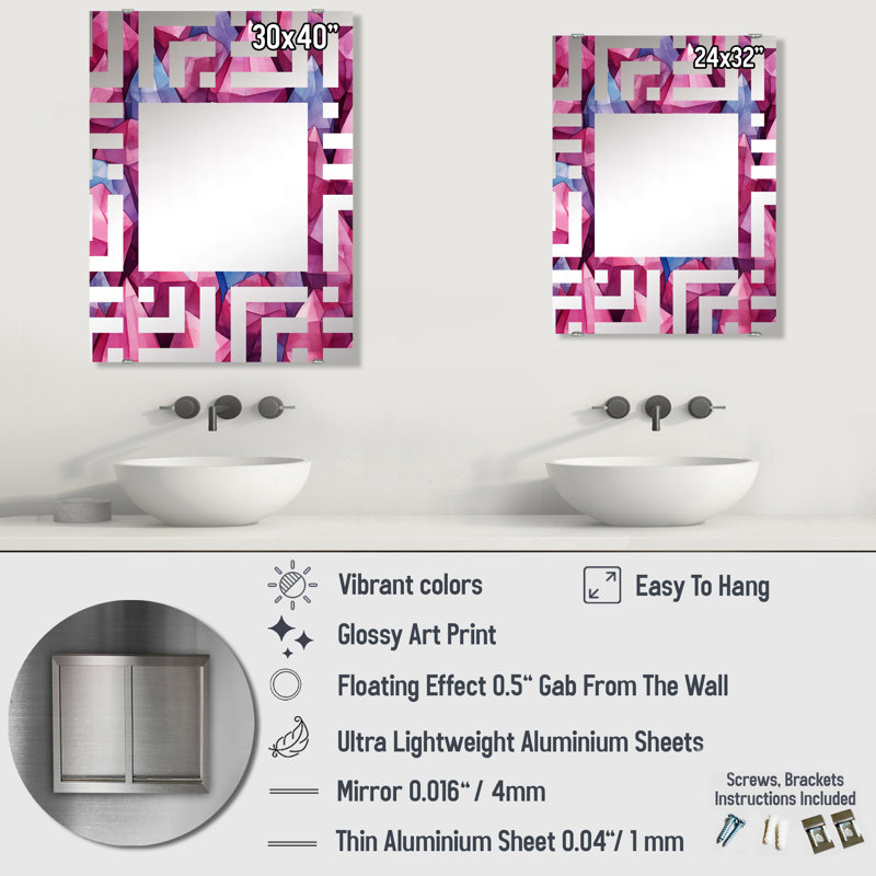 Miroir Genta, 40 po x 30 po