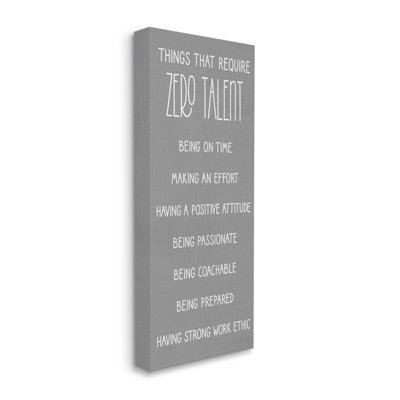 " Things That Require Zero Talent Phrase " by Lil' Rue