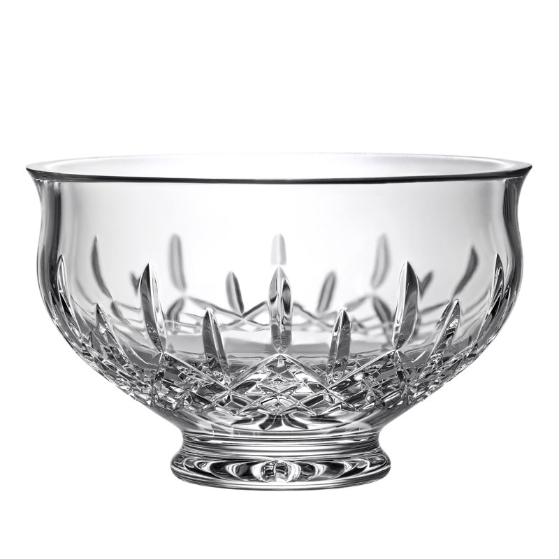 Lismore Footed Bowl, 7.7" H x 10" W x 10" D