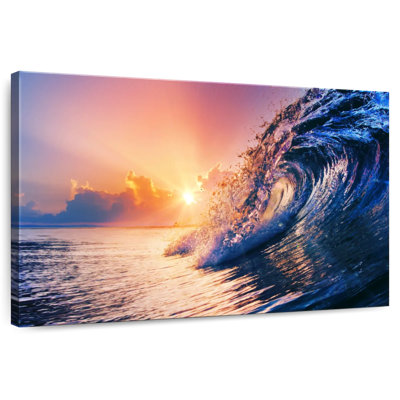 Gillard Sundown Ocean Wave
