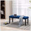 Repose-pieds rembourré et rembourré en velours-653075489