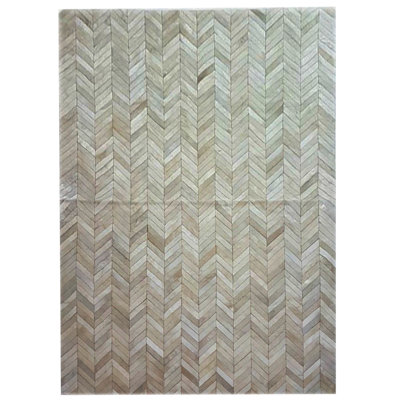 Atlas Cowhide Chevron Area Rug