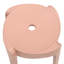 10 pièces Tabourets empilables de 18 pouces en plastique 18 lb avec siège léger et coloré pour la classe de la maternelle