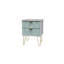 Baturhan 2 Drawer Bedside Cabinet (Ready Assembled)-356487717
