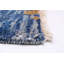 Tapis bleu marine en laine noué à la main de conception unique 9 pi x 12 pi 2 po Cassander