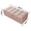 Klingler 102cm Wide Rectangle Geometric Standard Ottoman with Storage-468272655