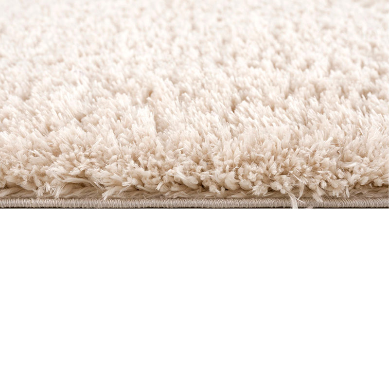 Tapis à poils longs en polyester super doux, Rectangle 3 pi 11 po x 5 pi 11 po