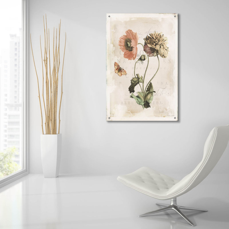 Art mural en verre antique 4 pi par Katie pertiet, H 36 po x l 24 po x P 0,2 po