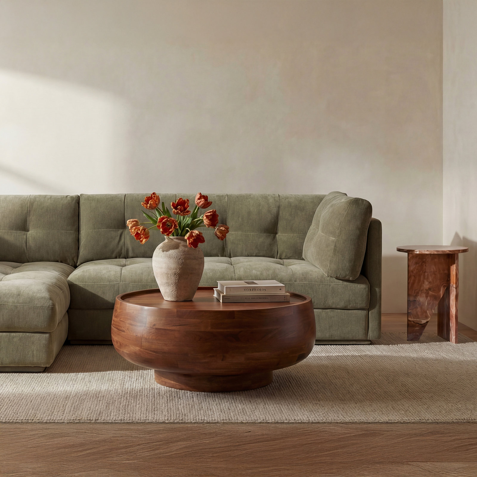 Solid Wood Single Coffee Table