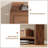 Wood Console Table With 2 Drawers, Sofa Table For Hallway, Entryway, Living Room-126866693-102289424