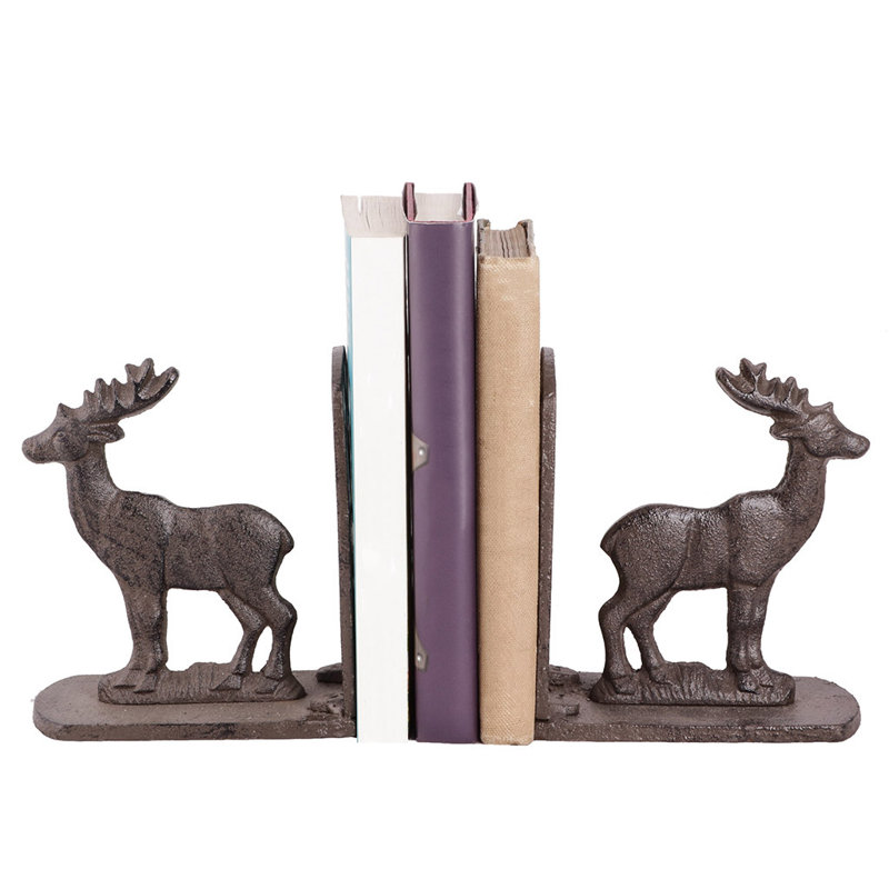 Metal Non-Skid Bookends