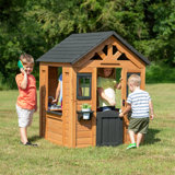Backyard Discovery Sweetwater Indoor/Outdoor Cedar Playhouse with Kitchen