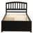 Solid Wood Platform Storage Bed-1506044258