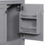 Meuble-lavabo 30 po avec lavabo simple, armoire encastrée Combo-104312978