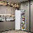 Calefort  Panel-Ready Refrigerator, 9.75 Cu.Ft. Quiet Built-In Upright Freezer Refrigerator with Reversible Doors, Quiet Operation, Energy Star, Seamless Cabinet Integrated refrigerator for Modern Kitchens