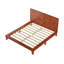 Lit plateforme avec tête de lit et structure en bois-125069641-125069643