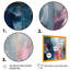 «Delvontae Blue and Pink Explosion Abstract», art mural abstrait-87332777-87332774-119183565