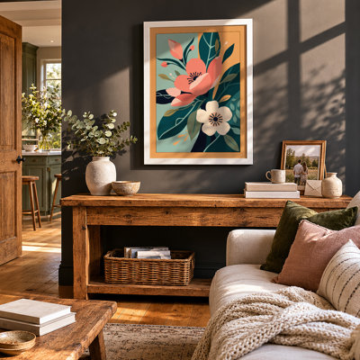 Blooming Botanica Botanical - Framed Print